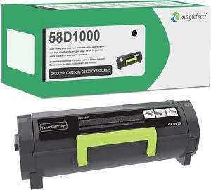 58D1000 High Yield Toner Cartridge (Black, 1-Pack) - Compatible for Lexmark 58D1000 Black Toner Cartridge Replacement for Lexmark 58D1000 Toner Cartridge MS725 MS821N MS822 MS823DN Printer