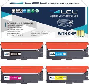LCL Compatible Toner Cartridge Replacement for Samsung CLT-404S CLT-K404S CLT-C404S CLT-M404S CLT-Y404S SL-C430 SL-C430W SL-C480 SL-C480W SL-C480FN (4-Pack Black Cyan Yellow Magenta)