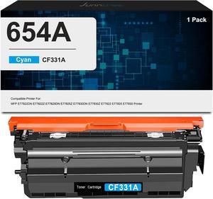 654A Cyan Toner Cartridge | CF331A Compatible with M651 M651n M651dn M651xh M680 M680z MFP M680dn Printer | 1-Pack