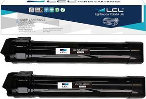 LCL Compatible Toner Cartridge Replacement for Xerox WorkCentre 7525 7845 7835 7530 7535 7545 7556 7830 7845 7855 6R01513 006R01513 (2-Pack Black)