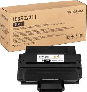 WorkCentre 3315 / 3325 Black High Capacity Toner Cartridge (1-Pack) - Doen Compatible 106R02311 Toner Cartridge Replacement for Xerox 3315 3315DN 3325 3325DN 3325DNI Printer