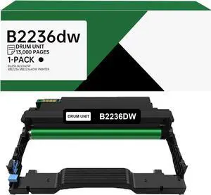 B2236 B220Z00 Imaging Drum Unit Compatible with Lexmark B2236dw MB2236 MB2236adw Printer( 13,000 Pages, Black ×1)