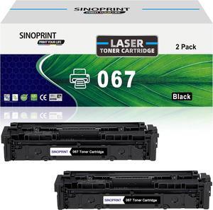 067 067H Toner Cartridge MF656Cdw Compatible Replacement Black for Canon 067 for Canon imageCLASS MF656Cdw LBP632Cdw MF653Cdw LBP633Cdw MF654Cdw Printer CRG-067 CRG067 Ink 2 Packs Black