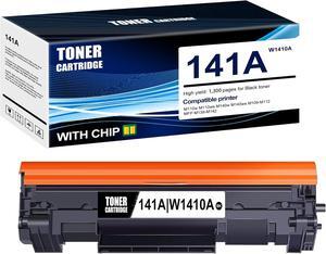1-Pack Black 141A W1410A Toner Cartridge: Compatible 141A W1410A Replacement  M110w M110we M140w M140we M109-M112 MFP M139-M142 Printer
