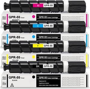 RGPR-55 GPR55 Remanufactured Toner Cartridge Replacement for ImageRunner Advance C5535 C5535i C5540 C5540i C5550 C5560.