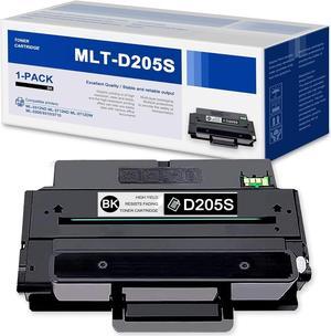 MLT-D205S D205S Black Toner Cartridge 1 Pack Replacement for Samsung MLT-D205S Toner for ML-3312ND 3712ND 3712DW SCX-4835FR 5639FR 5739FW Printer Toner
