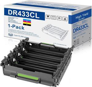 DR433CL Drum Unit DR-433CL Replacement for Brother DR 433CL use with HL-L8260CDW HL-L8360CDW/CDWT HL-L9310CDW MFC-L8610CDW MFC-L8690CDW MFC-L8900CDW MFC-L9570CDW Printer, DR 433CL 1 Pack, Not Toner
