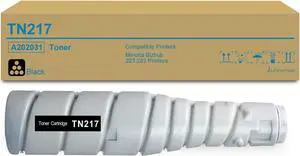 Ennovor TN217 Toner Cartridge Replacement for Konica Minolta TN217 A202031 Toner for Minolta Bizhub 223 283 Printer (1-Pack, Black)