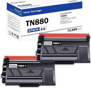 TN880 Super High Yield Toner Cartridge Compatible TN-880 TN 880 Toner Replacement for Brother HL-L6200DWT MFC-L6700DW MFC-L6800DW Printer (Black, 2-Pack)