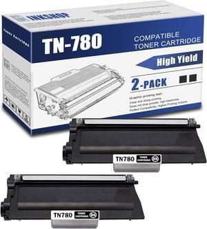 TN780 Compatible TN-780 Black Super High Yield Toner Cartridge Replacement for Brother TN-780 MFC-8950DW HL-6180DW HL-6180DWT MFC-8950DWT Toner.(2 Pack)