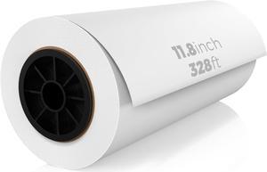 DTF Transfer Film Roll 11.8"x 328ft - A3 DTF Film Roll, Printable Heat Press Transfer Paper for All Inkjet DTF Printers,Hot & Cold Peel DTF Paper Roll, Upgraded DTF Film for All Color Fabric