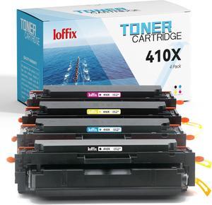 410X CF410X Toner Cartridges Set Compatible  410X 410A CF410X CF411X CF412X CF413X Toner  M477fdw M477fnw Printers (4 Pack)
