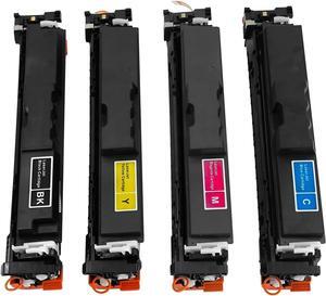 4 Pack 210X Toner Cartridges  Color LaserJet Pro MFP 4301fdw 4301fdn Pro 4201dw 4201dn Series Printer Toner W2100X W2101X W2102X W2103X