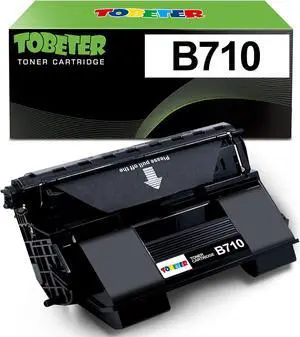 ToBeter Compatible B710 B720 B730 Toner Replacement for OKI Okidata 52123601 Toner Cartridge for B710 B720 B730 B710dn B710n B720dn B720n B730dn B730n Printers (15,000 Pages, High Yield, 1 Black)