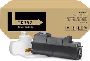 TK352 TK-352 1 Pack Black Toner Cartridge Compatible with Kyocera FS-3040MFP FS-3040MFP+ FS-3140MFP FS-3140MFP+ FS-3540MFP FS-3640MFP FS-3920DN Printers