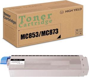 Compatible Toner Cartridge 45862840 45862839 45862838 45862837 for OKI MC853 MC853dn MC853dnv MC873 MC873dn MC883 MC883dn Printer 7000 Pages Black