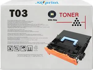 Ennovor High Capacity T03 Black Toner Cartridge Compatible with Canon T03 Toner Replacement for Canon imageRunner Advance 525iF 525iFZ 615iF 615iFZ 715iF 715iFZ.2725C001AA