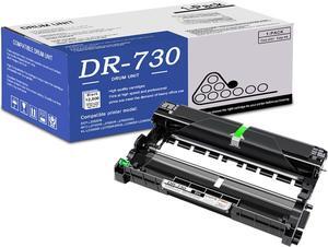 DR730 DR-730 Drum Unit Compatible 1 Pack (NOT Toner) DR730 DR 730 Black Replacement for Brother DR730 for Brother DCP-L2550DW MFC-L2710DW L2750DW L2750DWXL HL-L2350DW L2370DW L2390DW L2395DW Printer