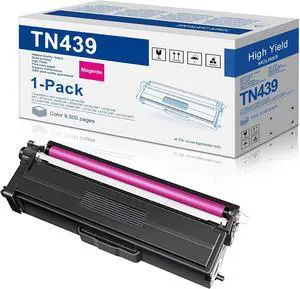1-Pack Compatible TN439M Toner Cartridge Replacement for Brother TN439 TN-439 Magenta for HL-L9310CDW HL-L8260CDW HL-L8360CDW HL-L8360CDWT MFC-L9570CDW MFC-L8610CDW MFC-L8900CDW Toner Cartridge