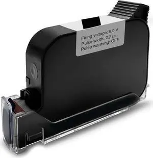 Original Handheld Printer Black Ink Cartridge, 42ml Solvent Quick Drying Ink Cartridge for TIJ127 Handheld Inkjet Printer