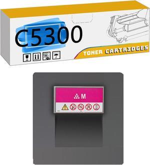 C5300 828597 828600 828599 828598 Toner Cartridge, Compatible for Ricoh Lanier Pro C5310s Savin Pro C5300s C5310s PrintersHigh Print Volume with Chip Magenta*1