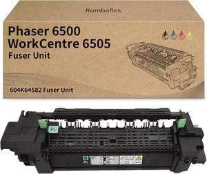 604K64582 Fuser Unit Replacement for Xerox 6500 Fuser Assembly Work with Phaser 6500 6500DN 6500N; WorkCentre 6505 6505N 6505DN; DocuPrint CP305 Printer (110V, 50,000 Page Yield)