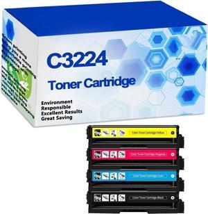 Compatible for Lexmark C3224 Toner Cartridge, Replacement for Lexmark C3224dw C3326dw C3426dw MC3224adwe MC3224dwe MC3224i MC3326adwe Printer, (Without chip),Sets-1 Pack