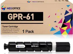 Ennovor Compatible Toner Cartridge Replacement for Canon GPR61 GPR-61 Black Toner Cartridge 3763C003AA for imageRUNNER Advance DX C5840 C5840i C5850 C5850i C5860 C5860i C5870 C5870 (Black 1-Pack)
