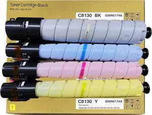Altalink C8130 C8135 Toner Cartridge Replacement for Xerox Altalink C8130 C8135 C8145 C8155 C8170 C8230 C 8235 C8245 C8255 C8270 Printers (006R01746 006R01747 006R01748 006R01749)