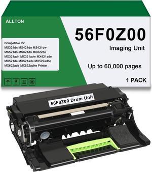 56f0z00 Imaging Unit 56F0Z00 Drum Unit Replacement for Lexmark MS321dn MS421dn MS421dw MS521dn MS621dn MS622de MX321adn MX321adw MX421ade MX521de MX521ade MX522adhe MX622ade Printer(1-Pack)