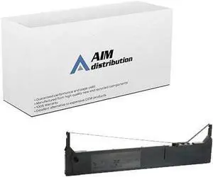 Compatible Replacement for AMT Datasouth Accel 7350/7450 Black Printer Ribbons (3/PK-20 Million Character Yield) (130074), DST130074-C