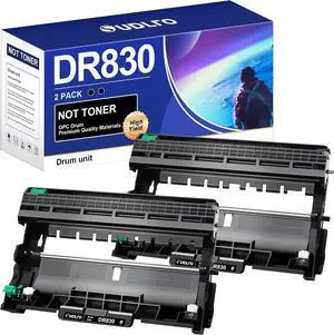 DR830 Drum Replacement (Not Toner) - Replacement for Brother DR-830 Drum Unit for Brother HL-L2400D HL-L2460DW HL-L2405DW HL-L2480DW DCP-L2640DW MFC-L2760DW MFC-L2820DW MFC-L2820DWXL Printer (2 Black) DR830 Drum Replacement (Not Toner) - Replacement for Brother DR-830 Drum Unit for Brother HL-L2400D HL-L2460DW HL-L2405DW HL-L2480DW DCP-L2640DW MFC-L2760DW MFC-L2820DW MFC-L2820DWXL Printer (2 Black)