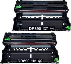 Ennovor DR890 DR-890 Drum Unit (2-Pack, High Yield) Replacement for Brother HL-L6250DW HL-L6400DW HL-L6400DWT MFC-L6750DW MFC-L6900DW Printer