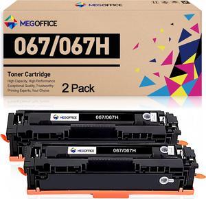 Compatible Toner Cartridge Replacement for Canon 067 067H Black Toner Cartridge CRG-067H CRG067 High Yield for Canon imageCLASS MF656Cdw LBP632Cdw MF653Cdw MF654Cdw (Black, 2 Pack)