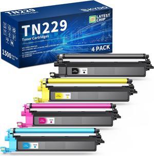TN229 Toner Cartridge for Brother 229 TN-229 TN229XL TN-229XL 229XL Use with MFC-L3780CDW HL-L3280CDW HL-L3220CDW MFC-L3720CDW HL-L3295CDW HL-L3300CDW MFC-L8395CDW Printer (4 Packs)
