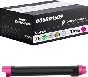 Compatible for Xerox 006R01509 006R01510 006R01511 006R01512 Toner Cartridges Work for Xerox WorkCentre 7525 7530 7535 7545 7556 7830 7835 Printers, with Chip, High Yield 27000 Pages (Magenta)