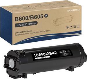 Versalink B600 B605 Toner Cartridge Compatible for Xerox B600 B605 B610 B615 Printer for 106R03942 Toner Cartridge(Black,25,900 Pages)