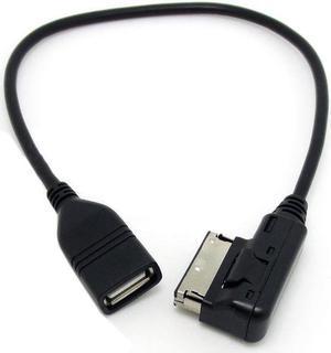 Media In AMI MDI USB AUX Flash Drive Adapter Cable For VW AUDI 2014 A4 A6 Q5 Q7