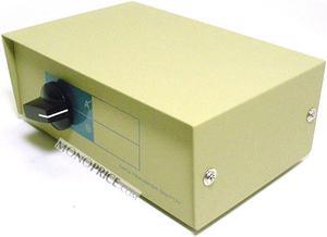 Monoprice 2x1 RJ45 8P8C Manual Data Switch Box