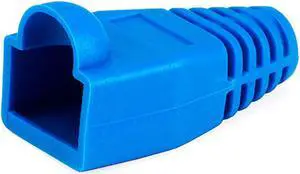 Monoprice RJ45 Strain Relief Boots, 50 pcs/pack, Blue