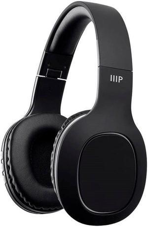 Monoprice BT-205 Bluetooth 5.0 Over Ear Headphone, Built-in Microphone, 8Hrs Playtime, Lightweight, Foldable, 40mm Drivers, For Home, Work and Travel