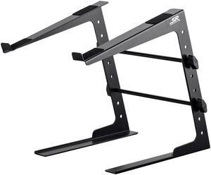 Monoprice DJ Laptop Stand with Adjustable Height - Portable Laptop Holder, 8.0 lbs Weight Capacity, Ideal for DJs and Musicians - Stage Right Series