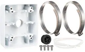 AXIS T91B57 Pole Mount for Relay Module, Surveillance Cabinet - 66.14 lb Load Capacity AXIS T91B57 Pole Mount for Relay Module, Surveillance Cabinet - 66.14 lb Load Capacity