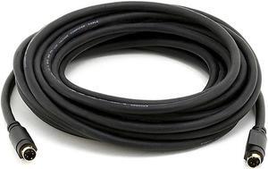 25FT S-VIDEO CABLE DVD DSS SVHS CABLE SVIDEO M/M (24K Gold Plated)