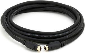 12FT S-VIDEO CABLE DVD DSS SVHS CABLE SVIDEO M/M (24K Gold Plated)