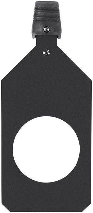 Monoprice Ellipsoidal Aluminum Replacement Gobo Holder - B Size | Metal or Glass - Stage Right Series