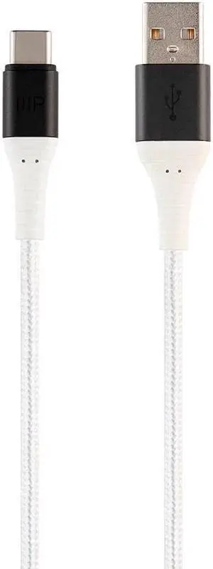 Monoprice Nylon Braided USB C to USB A 2.0 Cable - 6 Feet - White |Type C, Durable, Fast Charge for Samsung Galaxy S10/ Note 8, LG V20 and - AtlasFlex Series Monoprice Nylon Braided USB C to USB A 2.0 Cable - 6 Feet - White |Type C, Durable, Fast Charge for Samsung Galaxy S10/ Note 8, LG V20 and - AtlasFlex Series