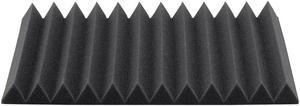Monoprice Studio Wedges Acoustic Foam Panels (12-pack) 1in x 12in x 12in Fire-Retardant, Easy To Install - Stage Right Series