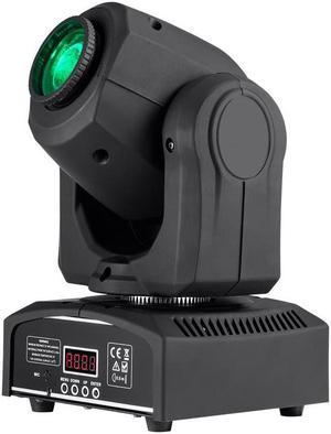 Monoprice Stage Beam LED Moving Head Light With 7 Colors and Gobos plus Open, 30 Watt - Stage Right Series