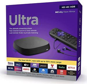 Ultra Media Max Player - Pinhole 4K Camera - Functional Media Played with Built in Security Camera System for Recording Activity - Great Home Security Cameras, Nanny Cam Surveillance Camera